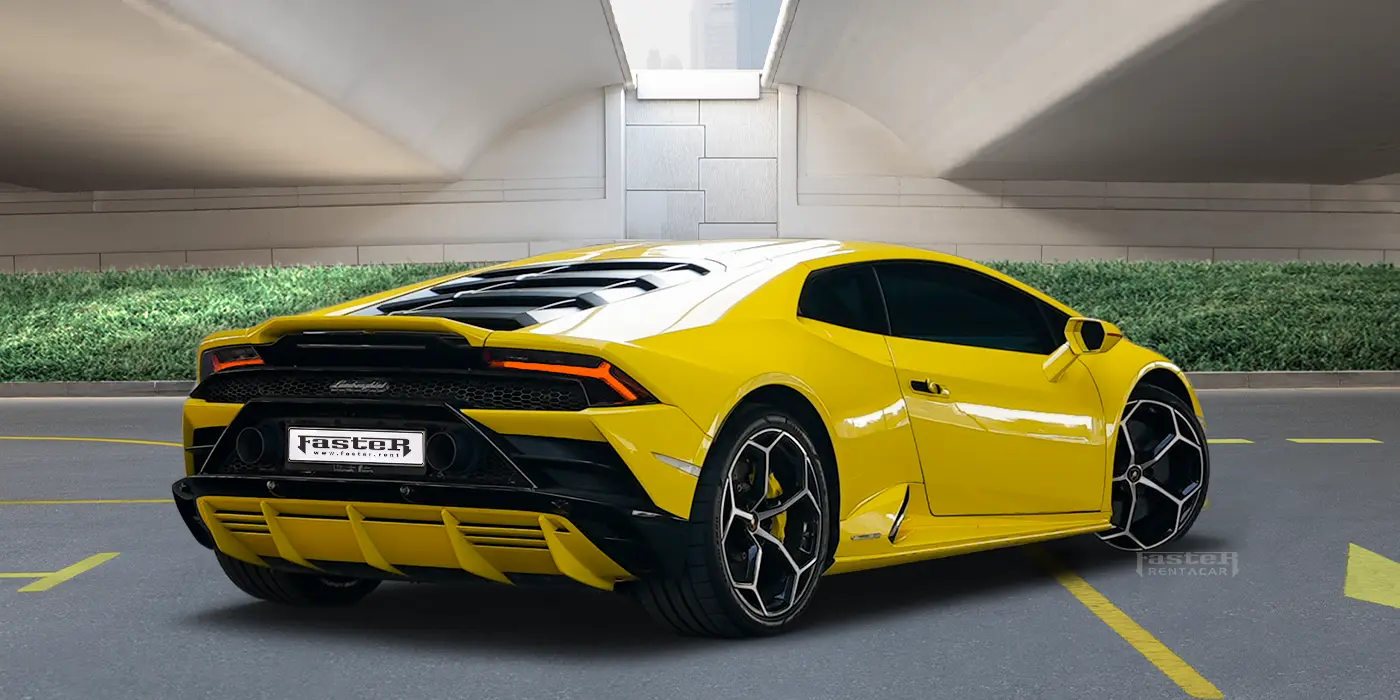 Lamborghini Evo Coupe back side